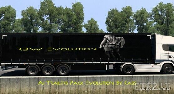 AI Trailers Pack Evolution V1.5 for Euro Truck Simulator 2