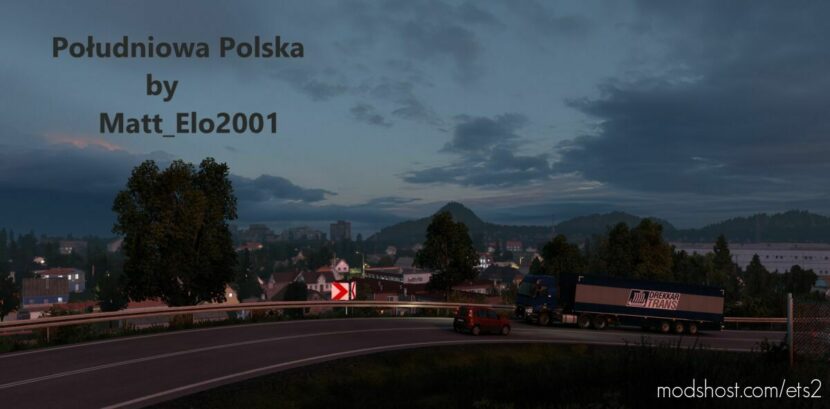 Południowa Polska 1.6 for Euro Truck Simulator 2