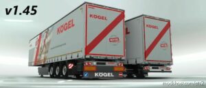 KOGEL TRAILERS BY DOTEC V1.45 for Euro Truck Simulator 2