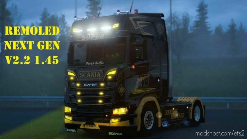 REMOLED NEXT GEN V2.2 1.45 for Euro Truck Simulator 2