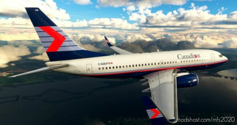 Canadian Airlines C-Gqcp for Microsoft Flight Simulator 2020