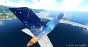 MSFS 2020 A320 Livery Mod: Fenix A320 Carina Nebula (Image #2)