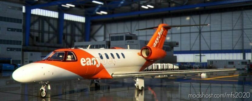 Easyjet Cessna Citation CJ4 Corporate JET for Microsoft Flight Simulator 2020