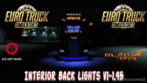 Interior Back Lights V1.1 [1.45] for Euro Truck Simulator 2