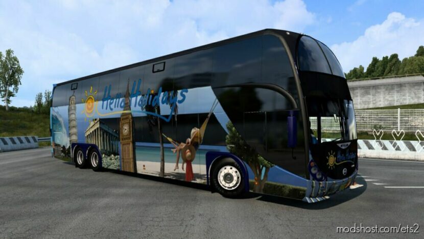 Bigbus Traffic Pack V2.0.2 for Euro Truck Simulator 2