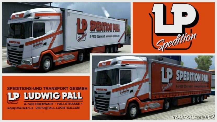 Combo Skin Ludwig Pall Speditions for Euro Truck Simulator 2
