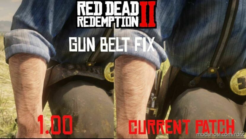 GUN Belt FIX for Red Dead Redemption 2