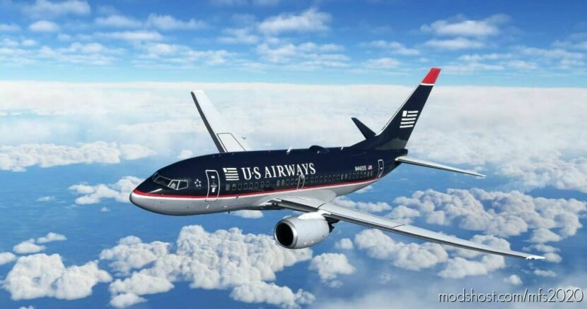 US Airways (OLD Colors)- Pmdg 737-600 for Microsoft Flight Simulator 2020