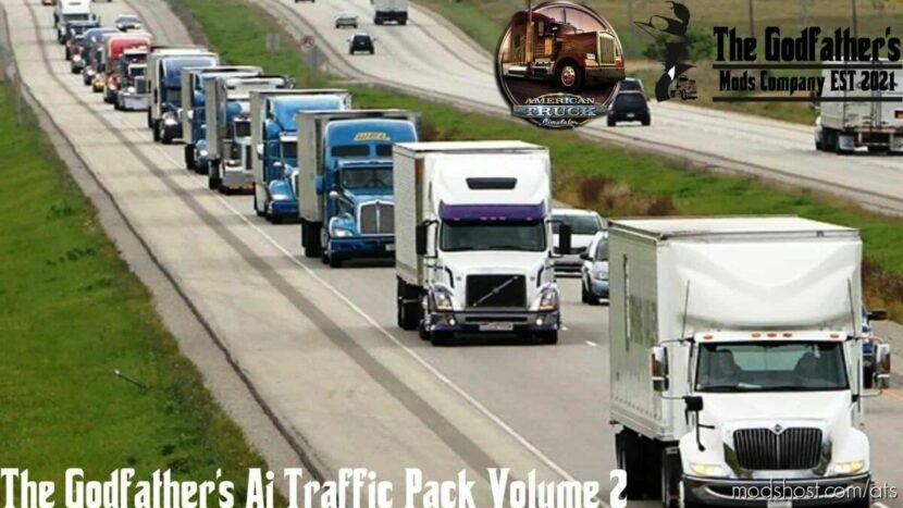 Godfather’s AI Traffic Pack Volume 2 V1.1 for American Truck Simulator