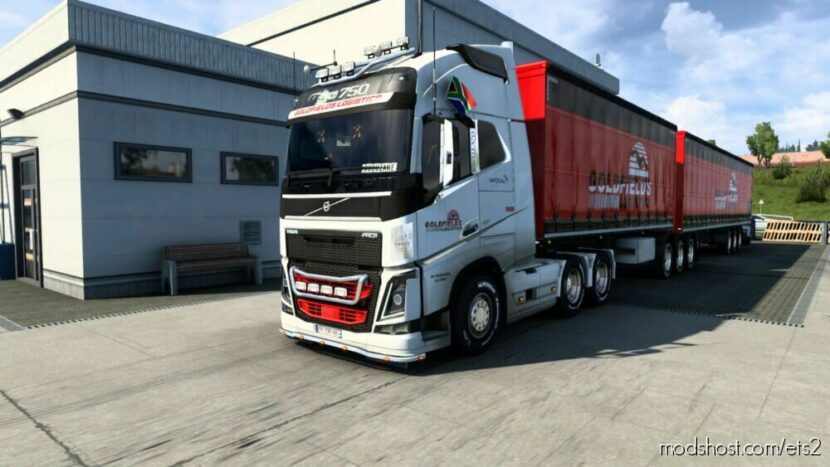 Goldfields Logistics Paint JOB for Euro Truck Simulator 2