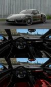 ETS2 Realistic Car Mod: Porsche 991.2 911 Turbo S 2016 V1.1 1.45 (Image #3)