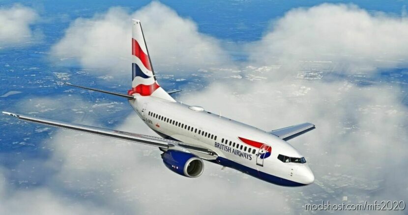 British Airways (G-Gffa) – Pmdg 737-600 for Microsoft Flight Simulator 2020