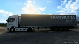 ETS2 Scania Skin Mod: ST22 Trans Scania Paintjob (Image #2)