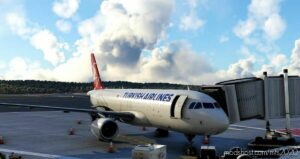 MSFS 2020 A320 Livery Mod: Turkish Airlines A320 Tc-Jpt “Ihlara” (Fenix) (Image #2)