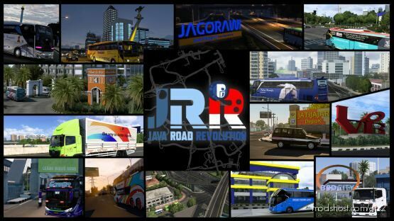 JRR V0.5 – Indonesia Addon Map for Euro Truck Simulator 2