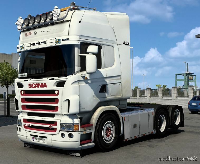 Scania RJL EX DB Schenker Used Skin for Euro Truck Simulator 2