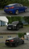 ETS2 BMW Car Mod: X6 M50D F16 V2.5 1.45 (Image #2)