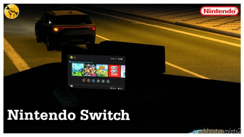 Nintendo Switch + Dock for Euro Truck Simulator 2
