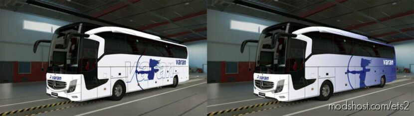 Mercedes-Benz NEW Travego 16 SHD – Varan Pack for Euro Truck Simulator 2