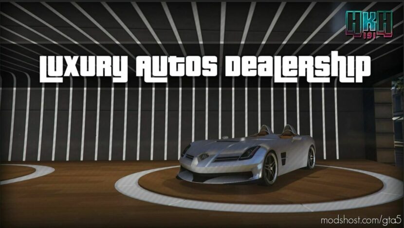 Luxury Auto Dealership + VIP Parking 1.0.2 (Load Dc&R Garage) for Grand Theft Auto V