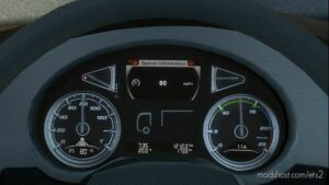 DAF XF 106 IMPROVED DASHBOARD V1.0 for Euro Truck Simulator 2