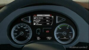 ETS2 Interior Mod: DAF XF 106 IMPROVED DASHBOARD V1.0 (Image #2)