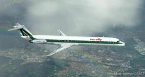 MSFS 2020 Livery Mod: Eurofly (I-Davc) – FLY The Maddog X – MD80 (Image #2)