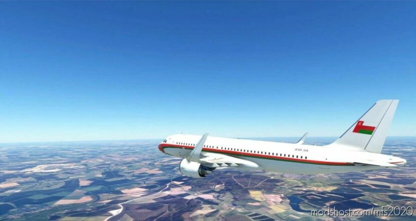 A320N FBW Oman Royal Flight for Microsoft Flight Simulator 2020