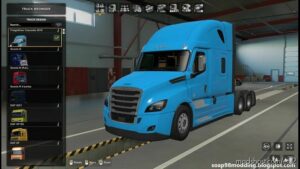 ETS2 Truck Mod: FREIGHTLINER CASCADIA 2019 FACELIFT V1.0 1.45 (Image #3)