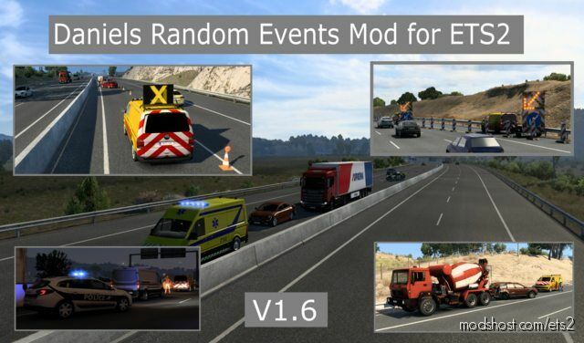 Daniels Random Events V1.6.0 for Euro Truck Simulator 2
