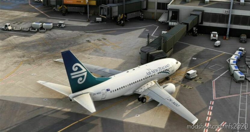 Pmdg 737 600 AIR NEW Zealand (Zk-Ngo) for Microsoft Flight Simulator 2020