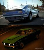 ETS2 Car Mod: Aston Martin V8 Vantage 1977 1.45 (Image #2)