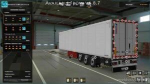 ETS2 Part Mod: SCS TRAILER TUNING PACK V1.8.7 1.45 (Image #3)