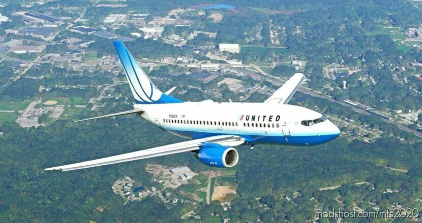 United (Blue Tulip) – Pmdg 737-600 for Microsoft Flight Simulator 2020