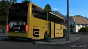 ETS2 MAN Skin Mod: Nilufer Gold For MAN Lion’s Coach Euro 6 (Oyuncuyusbis) (Image #2)