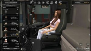 Girls Passenger By Chris Mursaat [1.45] for Euro Truck Simulator 2