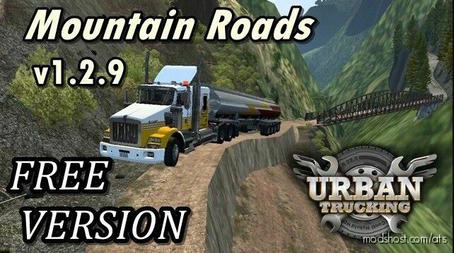 ATS Map Mod: Mountain Roads V1.2.9 (Featured)