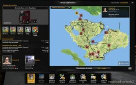 ETS2 Save Mod: Profile Grand Utopia Map By Mygodness 1.14.5 1.45 (Image #2)