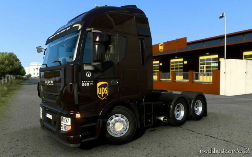 Skin Iveco Stralis Hi-Way UPS [1.45] for Euro Truck Simulator 2