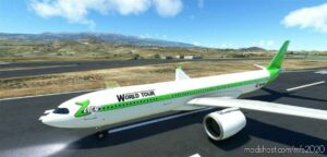 MSFS 2020 A330 Livery Mod: Camak Zevent Worldtour 2022 (Image #2)