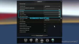 ETS2 Mod: REALISTIC TRUCK PHYSICS MOD V8.3 1.45 (Image #3)