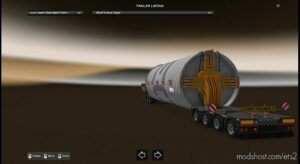 ETS2 Mod: WIND TURBINE TOWER TRAILER V1.0 1.45 (Image #3)