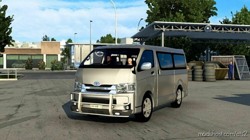 Toyota Hiace H200 Update (1.40 To 1.44) for Euro Truck Simulator 2