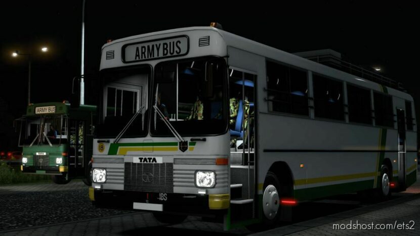 Indian Army Tata BUS [1.40-1.45] for Euro Truck Simulator 2