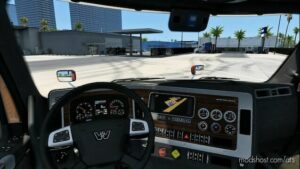 WESTERN STAR 57X ANALOG DASH INTERIOR V1.1 for American Truck Simulator