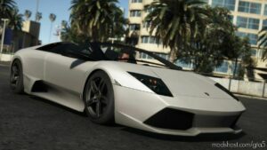 GTA 5 Lamborghini Vehicle Mod: 2008 Lamborghini Murcielago LP 640-4 Roadster Add-On | Vehfuncsv (Image #4)