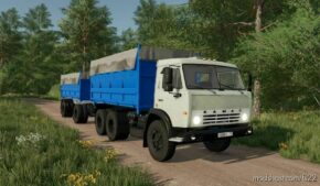 FS22 Kamaz Truck Mod: Grain V1.0.0.1 (Image #4)