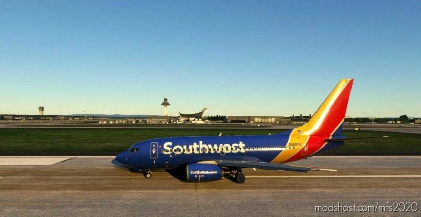Pmdg 737-600 Southwest Airlines Heartone for Microsoft Flight Simulator 2020