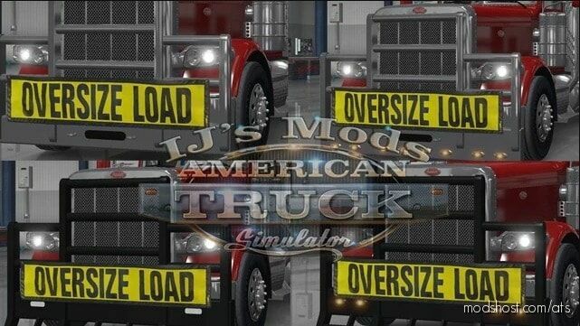 Accessory Parts For SCS Trucks V7.4 for American Truck Simulator