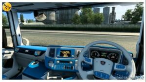 ETS2 Mod: INSANUX SCANIA NG INTERIOR UK V1.01 1.45 (Image #2)